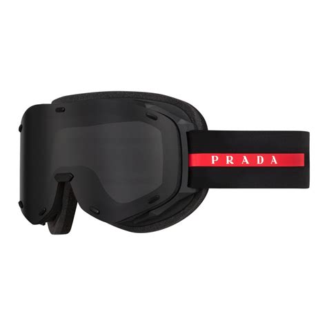 ski goggles prada|linea rossa black goggles.